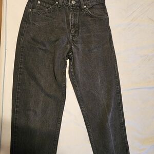 Levi's Charcoal Relaxed Jeans